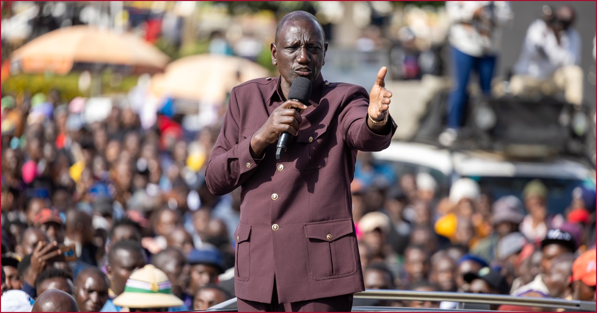 President William Ruto called for the arrest of those behind the issuance of the license of the gas plant whose explosion caused deaths in Embakasi.